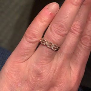 Anne Sisteron BABE rose gold ring size 7
